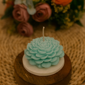 Home floating rose decorative designer smokeless floating wax candle with fragrance